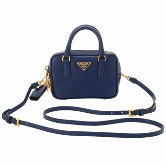 PRADA プラダ バッグ コピー SAFFIANO LUX ミニハンドバッグ BL0705NZV016 ストラップ付き